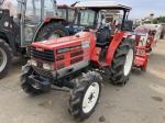 Трактор с/х Shibaura D Series Stiger D438 модификация сельскохозяйственный трактор лёгкий класс гв 1985 – 1990 крыша 4х4 фреза наработка 1206 мч красный