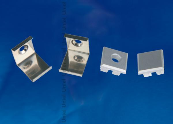 Заглушка для профиля UFE-N05 SILVER A POLYBAG Набор аксессуаров для ...