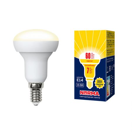 Лампа LED-R50-7W/WW/E14/FR/NR Лампа светодиодная. Форма "Рефлектор ...