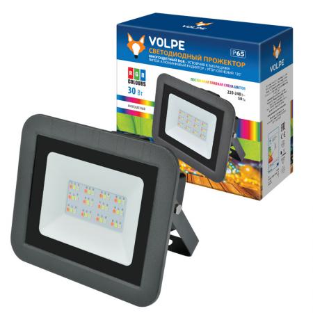 Прожектор ULF-Q511 30W/RGB IP65 220-240В BLACK Прожектор светодиодный ...