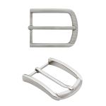 MR81 Пряжка для ремня 35мм (44*54,8мм) металл G.Silver (глянцевый серебристый)
