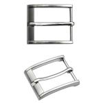 MR100 Пряжка для ремня 35мм (42,7*49,3мм) металл Т.Silver (тертый серебристый)