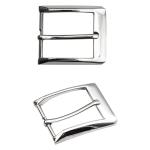 MR98 Пряжка для ремня 35мм (44,7*51,2мм) металл G.Silver (глянцевый серебристый)