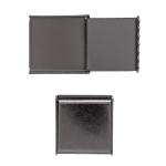 UNK02 Наконечник (зажим) для шнура/ ремня установочный 14мм металл Nickel (черный никель)