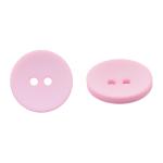 NE188 Пуговица 32L (20мм) 2 прокола, пластик Pink1 ( розовый 1)