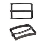 MR90 Пряжка для ремня 30мм (34,5*49,5мм) металл Nickel (черный никель)