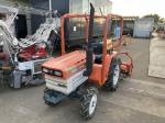 Минитрактор с/х Kubota B00 Series B1500DT модификация сельскохозяйственный мини трактор гв 1980 – 1982 крыша 4х4 фреза наработка 937 мч красный