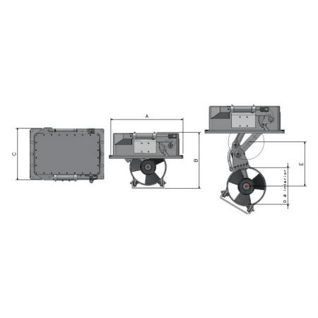 Выдвижное гидравлическое ПУ Max Power Retract R600 317819 12 кгс/кВт 83 ...