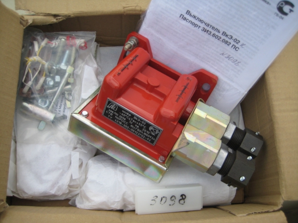 Выключатель ВкЭ-02 (с хранения и текущего года) купить по цене 9960 ₽ в ...