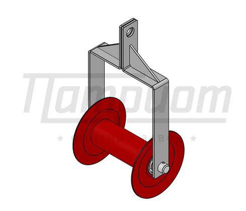 Подвесной кабельный ролик РП 150 купить по цене 3000 ₽ в Санкт ...