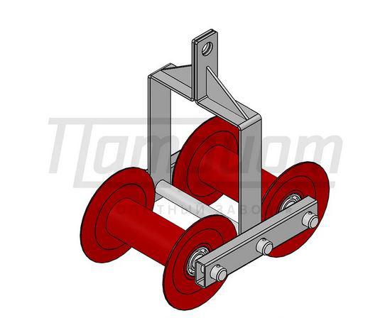 Подвесной кабельный ролик РП 2-150 купить по цене 5500 ₽ в Санкт ...