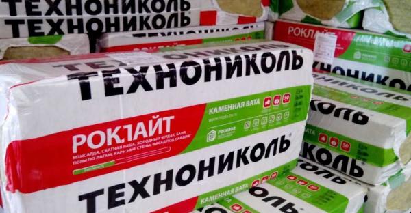 Минвата Роклайт Технониколь 100 мм купить по цене 1520 ₽ в Краснодаре ...