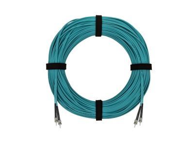 Оптический кабель Enginova ST/PC-ST/PC MM (OM3) duplex LSZH 90м