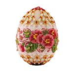 В226 Набор для бисероплетения 'Пасхальное яйцо 'Примула' 6,5*5см, Риолис