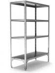 Стеллаж кухонный сплошная полка С-1,6x6x4/4