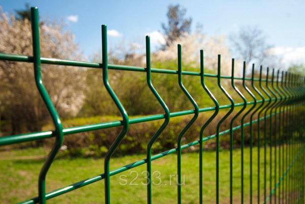 Забор из 3D-сетки высотой 1, 5 м. купить по цене 1840 руб. в Челябинске ...