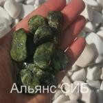 Галька змеевик зеленый 20-40 мм