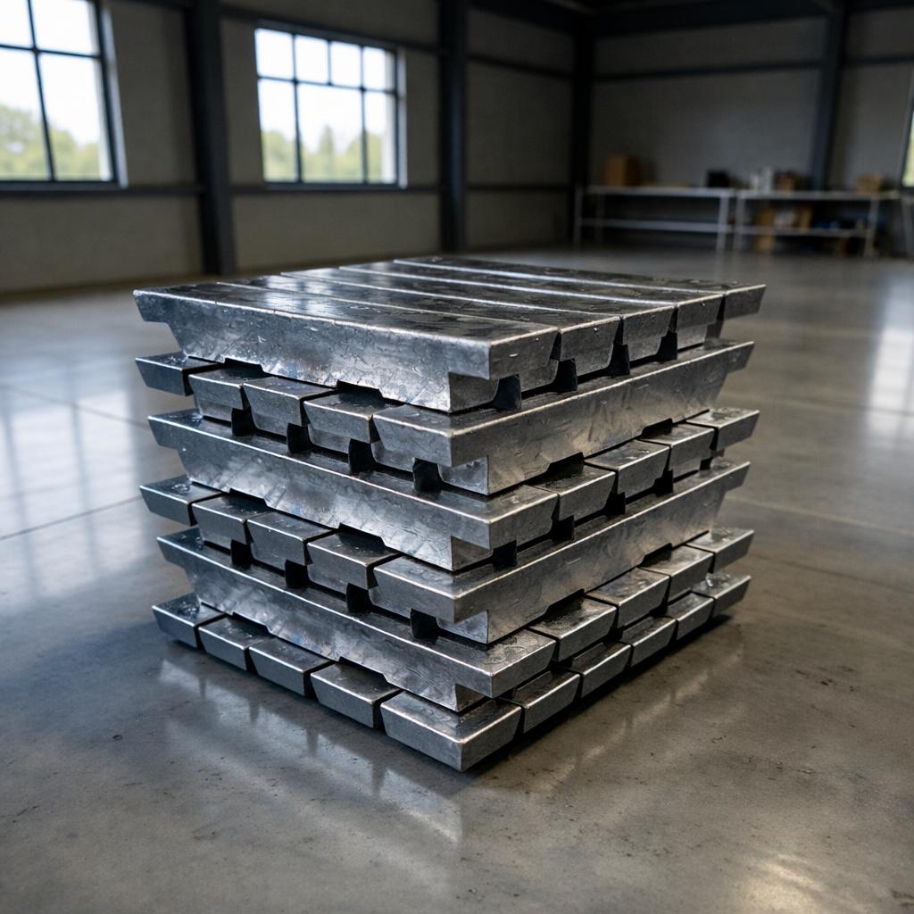 Antimony Su0, Su1, Su2 GOST 1089-82 in ingots