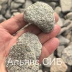 Галька златолит серебро фр. 20-40 мм
