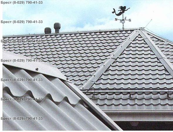 Металлочерепица от лучших производителей в Бресте купить по цене 21 Br ...