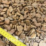 Галька кварцито-песчаник песочно-коричневый фр. 20-40 мм