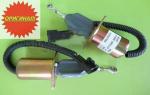 Клапан отсечки топлива (Соленоид) 24V Cummins ISLe 6СT8.3 QSC ISC 3977620