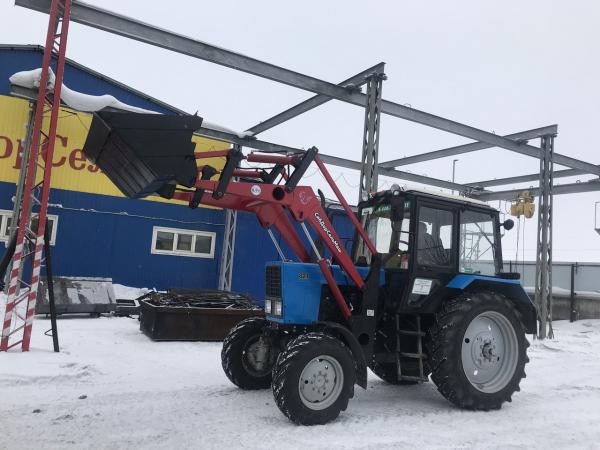 Погрузчик фронтальный КУН усиленный ПКУ 0. 9 900 кг на МТЗ купить по ...