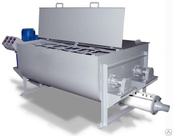 Смеситель «SMD 600-1» двухвальный с героторным насосом купить по цене ...