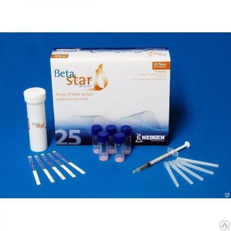 Beta Star Combo (25 тестов), тест на антибиотики в молоке купить по ...