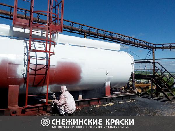 Антикоррозионное покрытие СК-Пур для защиты резервуаров нефти и газа ...
