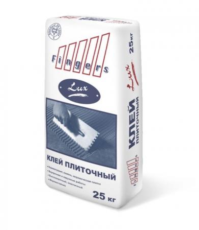 Клей плиточный Lux Fingers 25 кг купить по цене 260 ₽ в Москве на ...