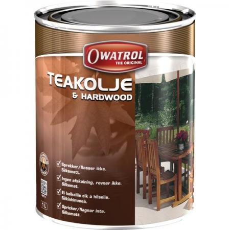 Проникающее масло для тика и твёрдой древесины Owatrol Teakolje ...
