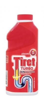 Чем заменить тирет турбо в домашних условиях Гель Tiret Turbo для устранения засоров в канализационных трубах, 500 мл. купить