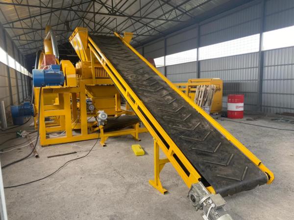 Оборудование для переработки шин в резиновую крошку Auto Tire Recycling ...