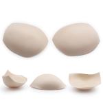 3110 Чашки для бюстгальтера с острым уступом с наполнением и эфф. push-up, р.40 бежевый
