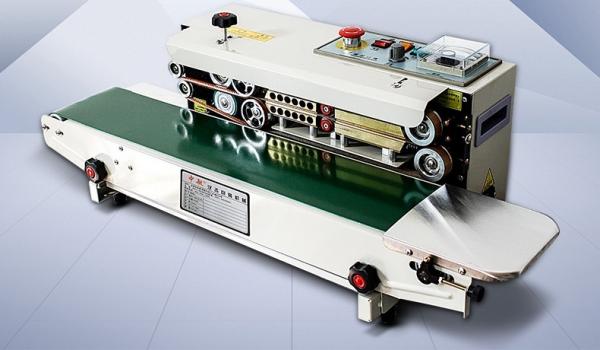 Роликовый конвейерный запайщик пакетов FRB-770I, доставка из Краснодара