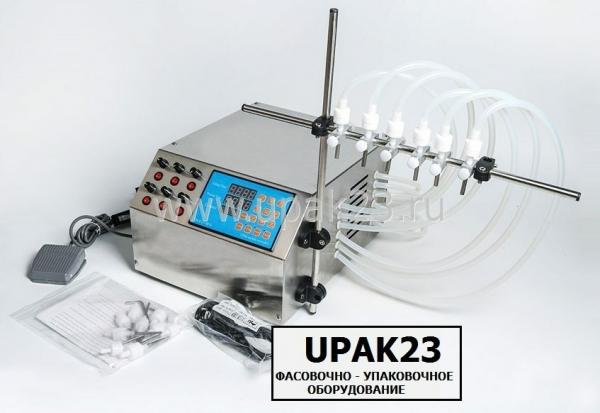 Разливочная машина (дозатор жидких продуктов) GFK-160/6 (6 насосов/6 сопла), доставка из Краснодара
