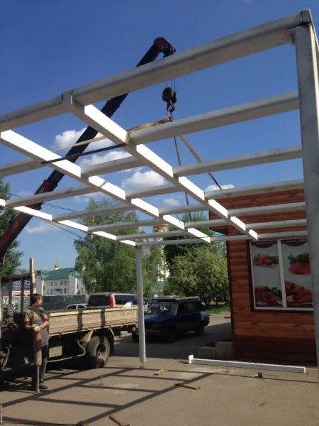 Построить торговый павильон своими руками купить по цене 25000 ₽ в ...