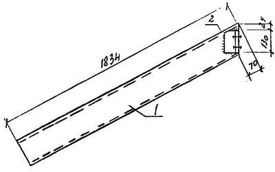 Косоур ЛК-1 лестничный стальной серии 1. 050. 9-4. 93 с доставкой в любой регион России, Белоруссии и Казахстана