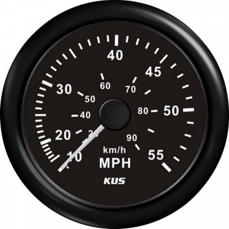Аналоговый спидометр Пито KUS BB KY18203 55узлов Ø85мм 12/24В IP67 ...