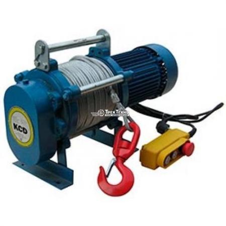 Электрическая лебедка KCD 500 220в 0. 5т-60м Крафтталь купить по цене ...