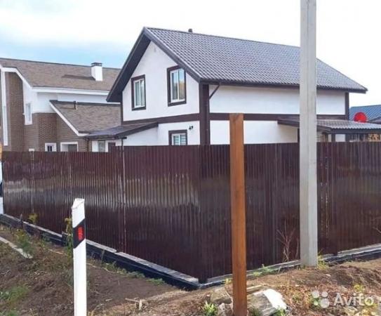 Долговечный профлист и штакетник из пластика купить по цене 600 ₽ в ...