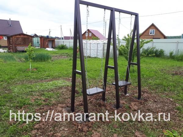 Садовые качели для двоих купить по цене 28500 ₽ в Москве на PromPortal ...