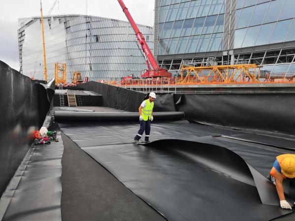 Монтаж геомембраны купить по цене 45 руб. в Санкт-Петербурге на ...