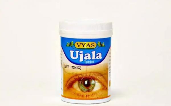 Тоник для Глаз Уджала (UJALA) VYAS, 100 таблеток купить по цене 732 ₽ в ...