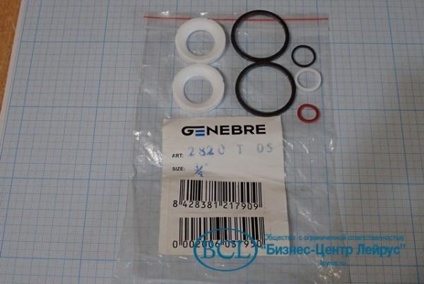 Ремкомплект genebre 2820t-05 DN20 3/4" шарового крана вес-0. 02кг ...