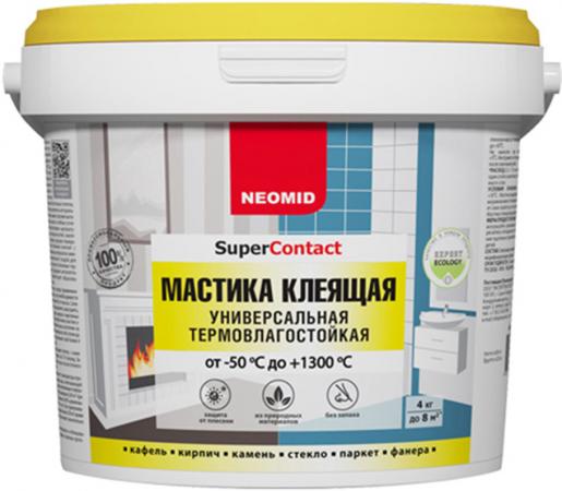 НЕОМИД СуперКонтакт мастика клеящая термостойкая (4кг) / NEOMID ...