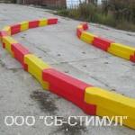 Барьеры для картинг трасс 1260*300*260 мм