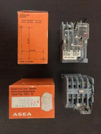 Контактор DOL Starter Contactor-Overload SK-432-2163 ASEA 220VAC 3kW Type DEG-10 1-1.8A