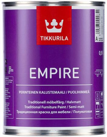 ТИККУРИЛА Эмпире база А белая краска для мебели (0, 9л) / TIKKURILA ...